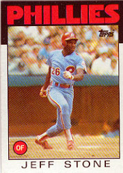 1986 Topps Baseball Cards      686     Jeff Stone